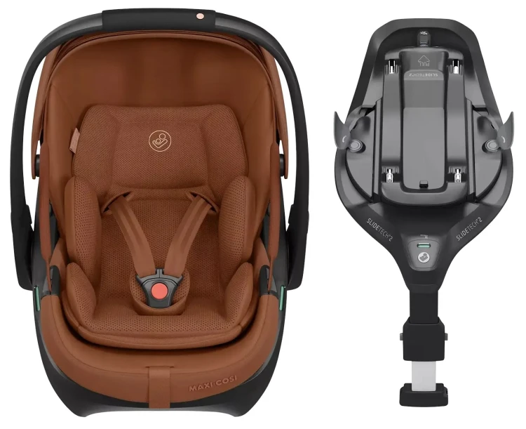 zestaw Maxi-Cosi Coral Slide Pro - Copper Terra