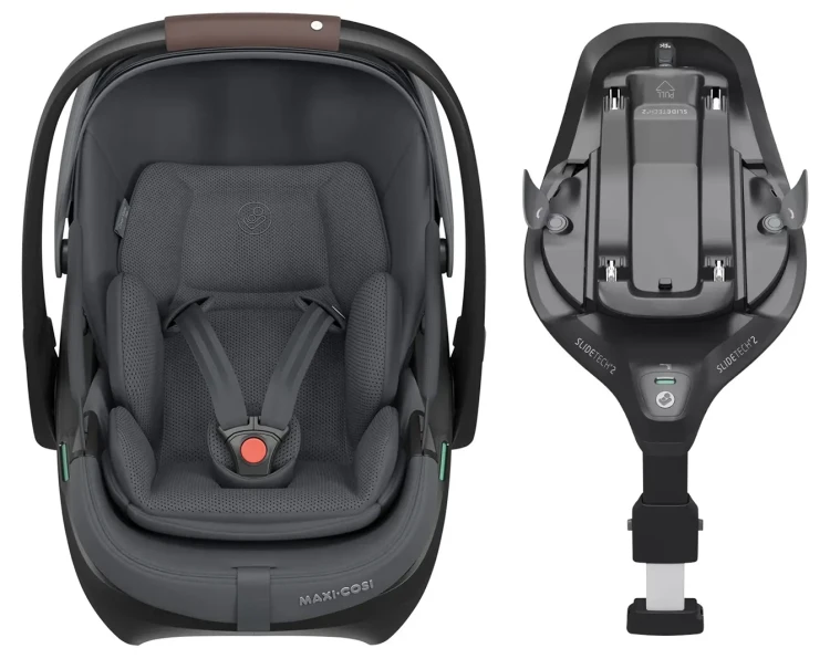 zestaw Maxi-Cosi Coral Slide Pro - Moon Graphite