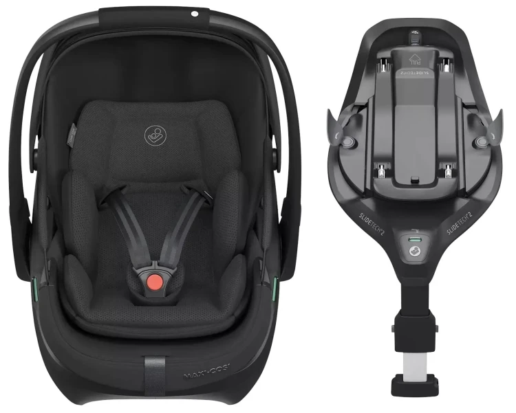 zestaw Maxi-Cosi Coral Slide Pro - Onyx Black